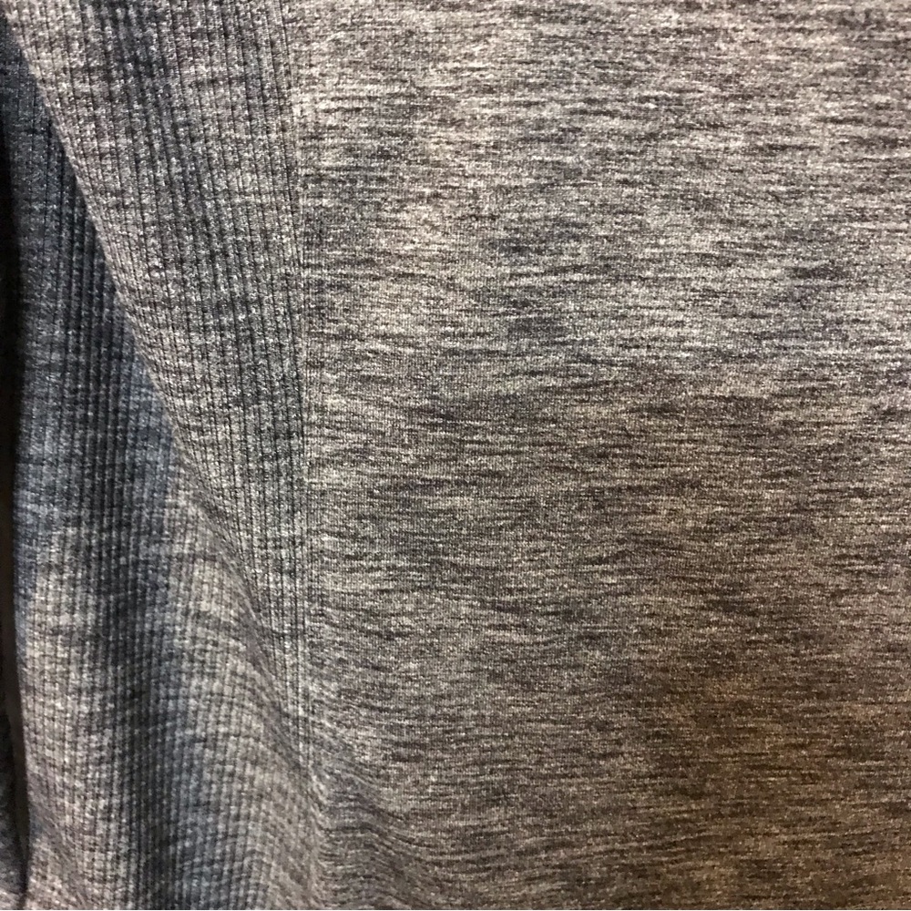 Athleta Grey Performance Crossover Front Zip Up A… - image 7
